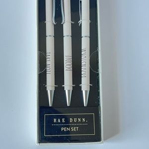 Rae Dunn 3 ballpoint pens take note doodle brainstorm